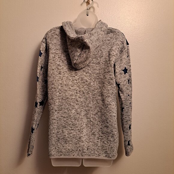 In God We Trust Patriotic American flag &Stars pullover Hooded Sweatshirt - Picture 5 of 9